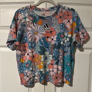 Adidas Floral Graphic T-Shirt